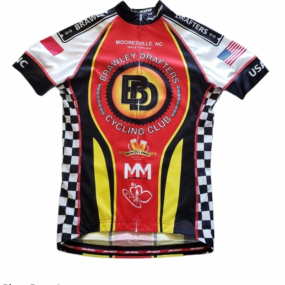 JAKROO BRAWLEY DRAFTERS CYCLING JERSEY SZ MED - Picture 1 of 15